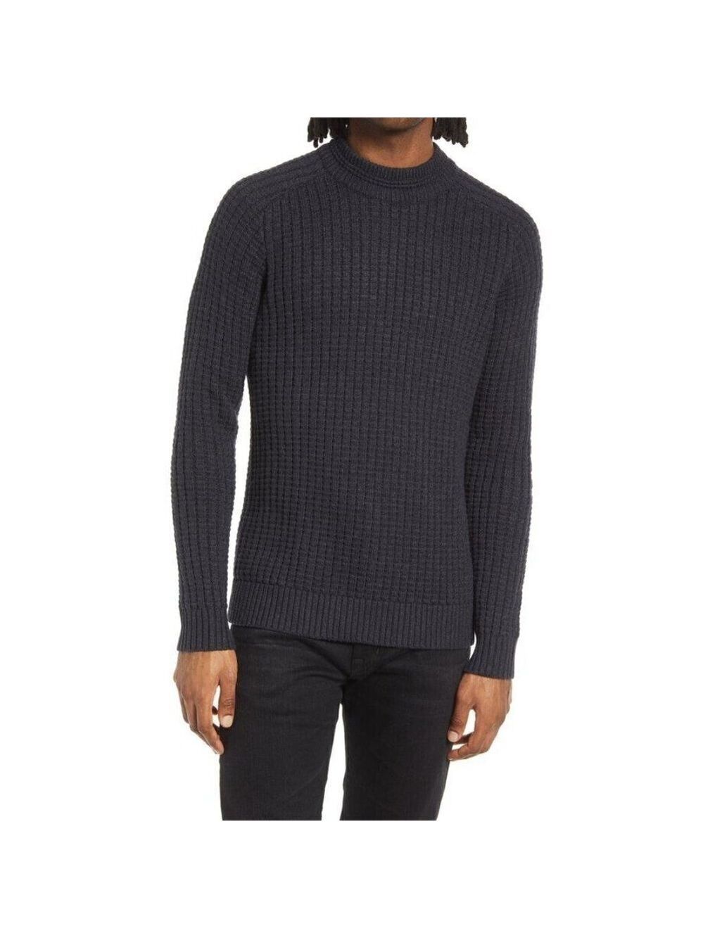 Selected Homme BNWOT knit sweater "Atlas" navy blue sz 2XLarge New